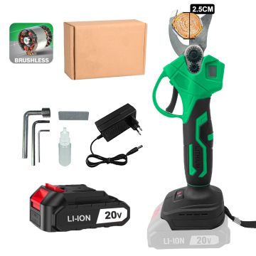 Professional Cordless Pruner with Rechargeable Battery - Single Battery Edition