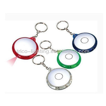 UV LED keychain,plastic led keychain/round plastic led keychain/uv led keychain