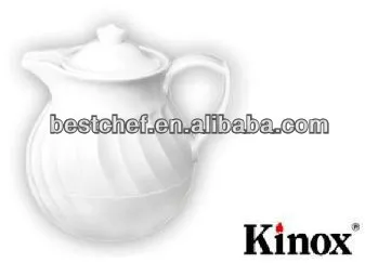 Kinox white ABS Swirl insulated tea pot