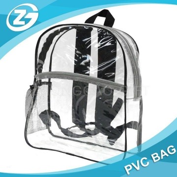 Transparent pvc bag with zipper, clear ziplock bag