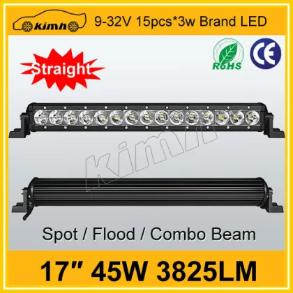 Wholesales led light 17" 45w 4x4 offroad led lighting bars