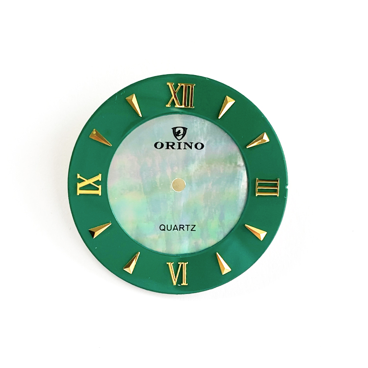 Dial de reloj de cloy elegante personalizado