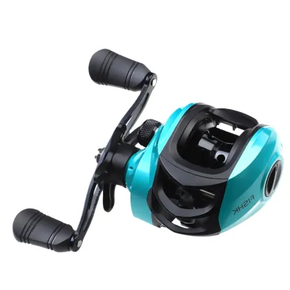 ORJD Baitcasting Reel for Fishing Bass with Magnetic Metal Spool