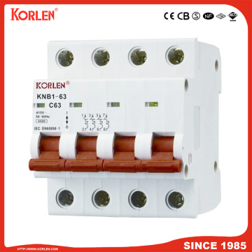 Mini circuit breaker 3p AC/DC type SEMKO SIRIM