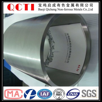 big diameter astm b338 gr2 pure titanium pipe with corrosion resistance