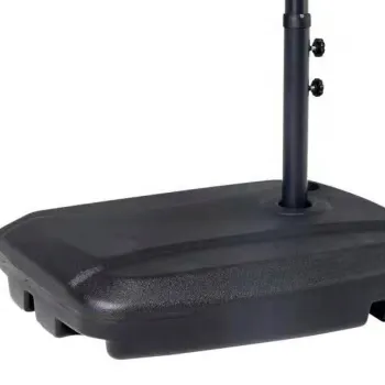 High Quality Round Plastic Outdoor Parasol Umbrella Base