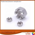 DIN937 Hex Thin Slotted Castle Nuts