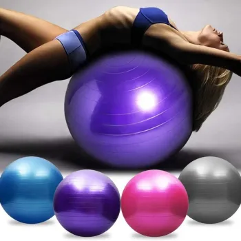 Custom Logo PVC Thickened Fitness Ball for Yoga, Pilates, Maternity, Kids, and Sensory Training