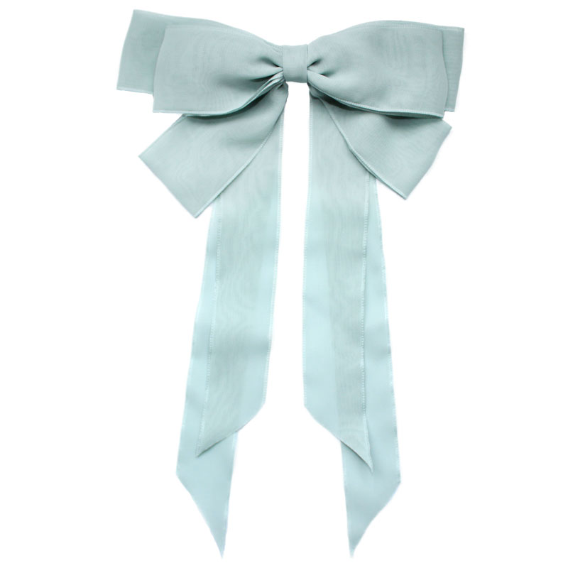 Ribbon Bow Light Blue