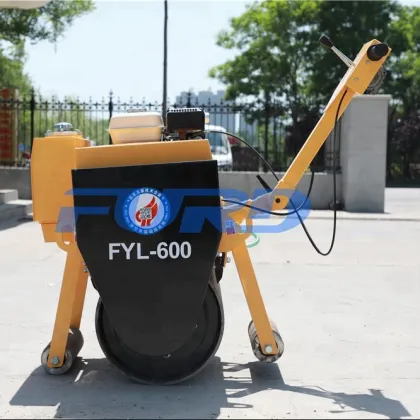 Small Superior Performance Single Drum Vibratory Road Roller With Honda Gasoline Engine FYL-450