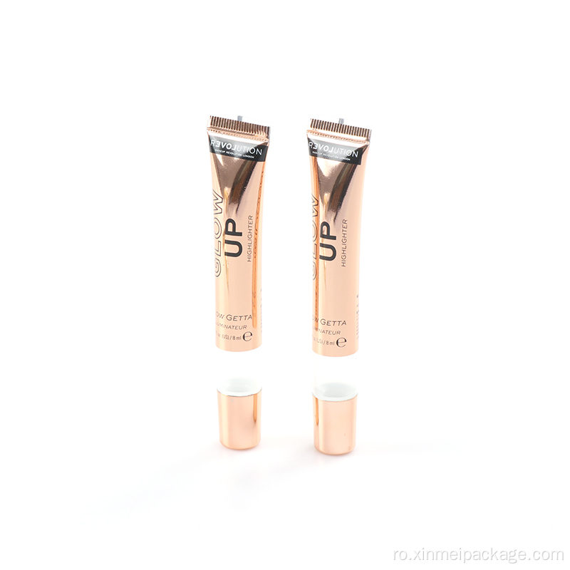 Tub cosmetic din plastic mini balsam de buze