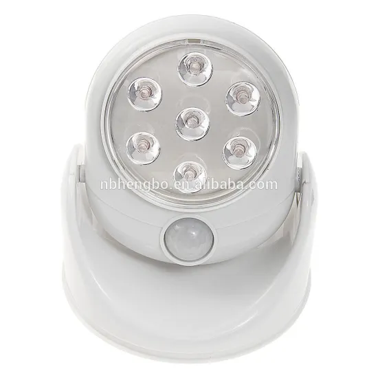 battery operated 7 LED Auto Sensor Motion Detector light