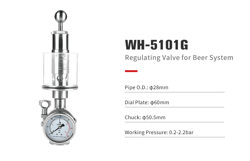 Regulating Valve With Pressure Gauge 10