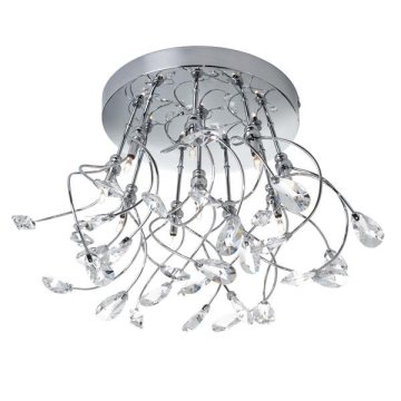 Crystal ceiling light