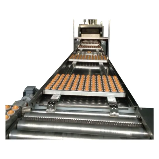 Stainless Steel Custard Cake Production Line: Newly Designed Cupcake Making Machine