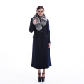 new styles long cashmere winter dress