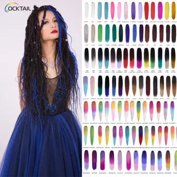 synthetic ez prestretched anti bacterial ombre yaki braiding hair extensions bulk, high quality oem prestretched braid hair
