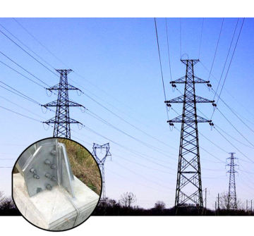 High Quality Iron Tower Lightning Earthing Grounding Solution