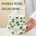 Direct Sales Round Decal Bulk Porcelain Cereal Bowls Salad Ceramic Soup Bowl