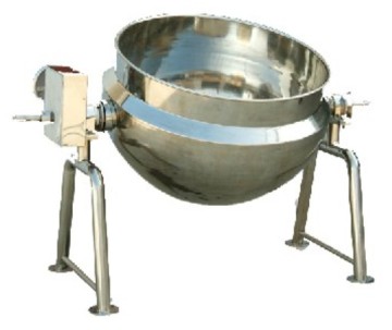 Steam cooking kettles