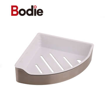 New Design Shower Triangle Soap Basket - Bathroom Shelves, Corner Wall Mounted, Metal, SS304/SS201, Single Tier