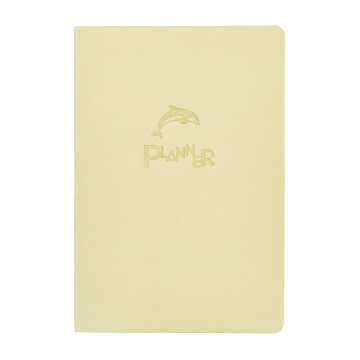 PU Soft Cover Sew Binding Notebook Stamping Logo