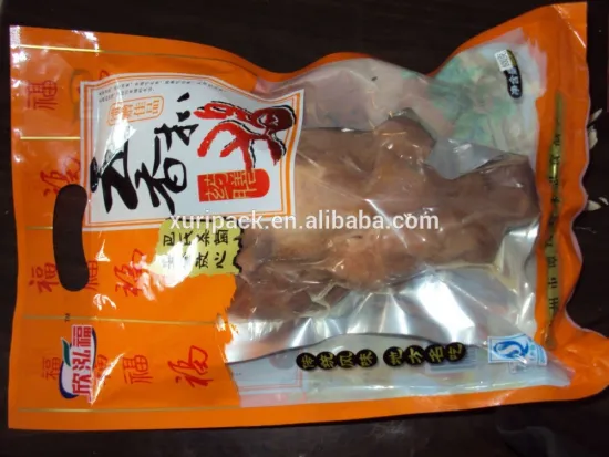Fresh Meat Food Plastic Vacuum Packaging Bag/ Best vision effect and printing with custom logo