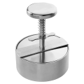 Adjustable Small Stainless Steel Hamburger Patty Press