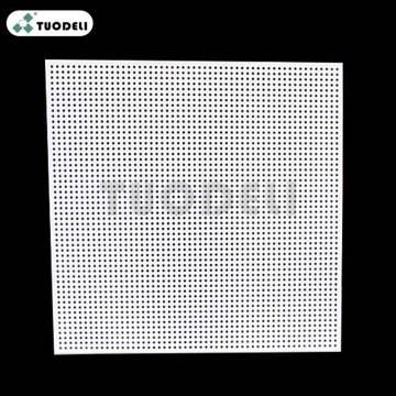 Tuile de plafond commerciale à clipser en aluminium