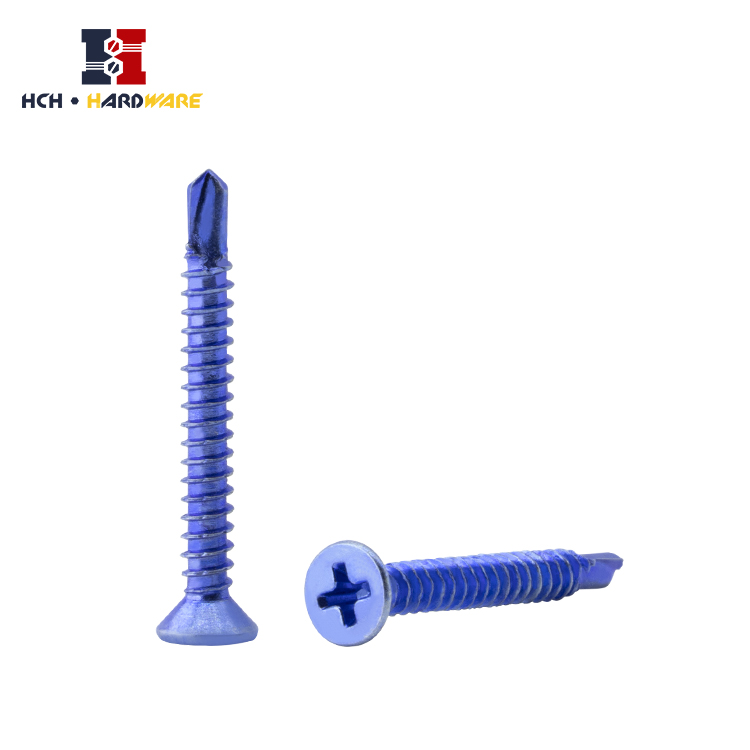 Countersunk Phillips Head Drilling Screw