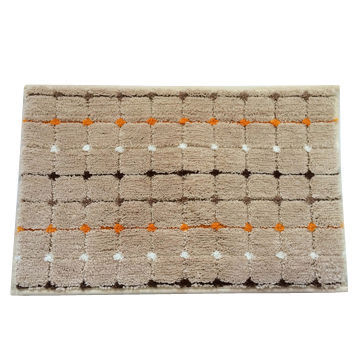 Microfiber Rug, Machine Tufted Design, 1.0cm Pile Thickness