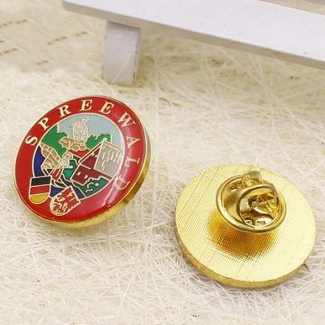 Custom Button Badge with Safe Pin for Promotion