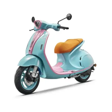 Iron Shell Gasoline Scooter: New Style Two-Wheeler