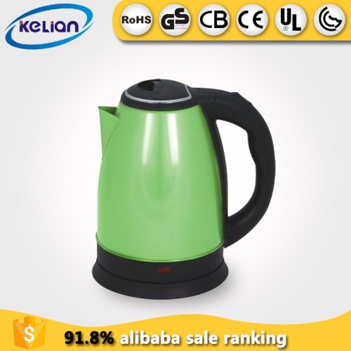 1.7L Shinning Stainless Steel Electric Kettle from factory