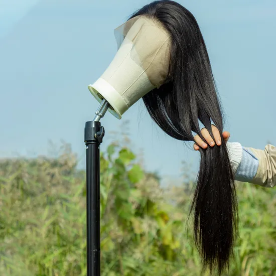 100% Glueless Full Lace Wigs Natural Human Hair Wigs