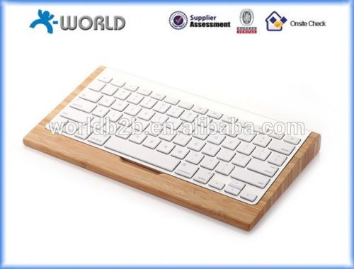 Customized keyboard stand wooden keyboard tray for apple