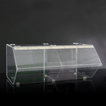 Custom Large Acrylic Bread Display Box Wholesale