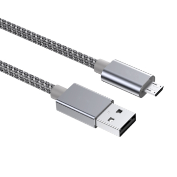 Wholesale High Quality Nylon Braided Micro USB Cable for iPhone - 1m/2m/3m