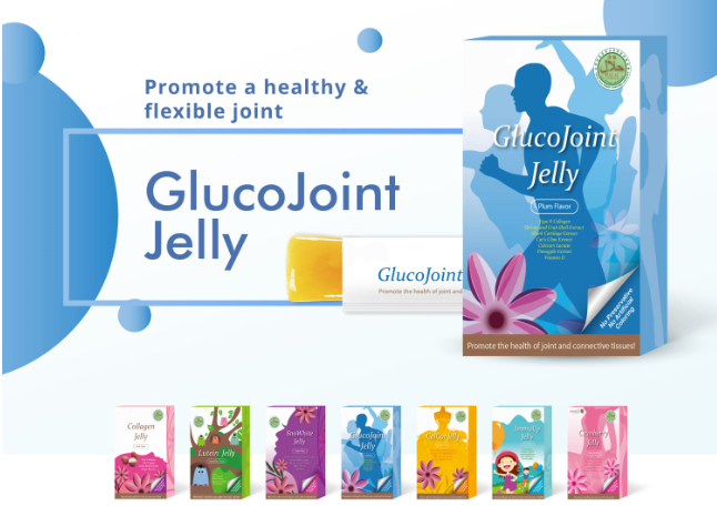 OEM/ODM Diet Supplement Natural Flavor Glucosamine Improve bone Density Joint Health Jelly