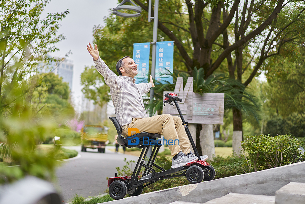 4 Wheel Electric Mobility Scooter For