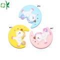 Food Grade Unicorn Shape Silicone Teether for Baby