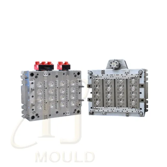 Fancy Design Injection Mould for 16-Cavity Flip Top Plastic Spout Cap