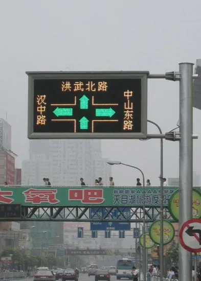 Custom Electronic Traffic Signs Led Warning Lights  Moving Message Board