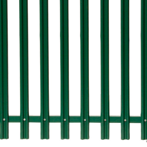 Coating High Security Steel Palisade Galvanized Steel Fence