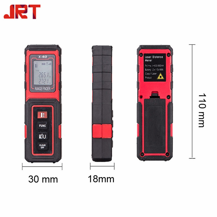 Handy Laser Distance Meter 40m Size Handy Laser Distance Meter 40m Size