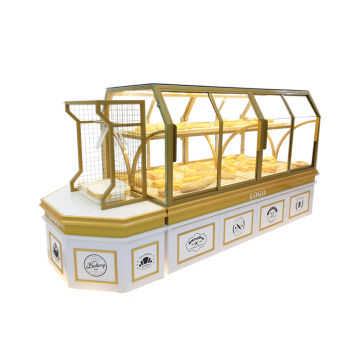 Modern Double Face Island Cabinet for Bakery Bread Display