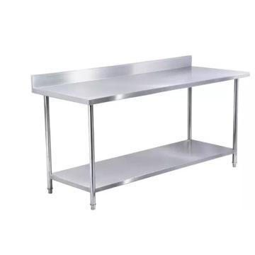 Stainless steel dining table