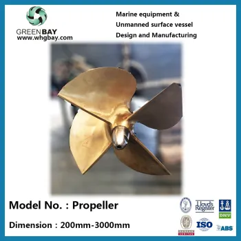 Any kind marine propeller high quingity Speed producing design for boats surface drive marine stern drive