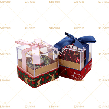 Customized New Arrival Christmas Eyelash Packaging Boxes
