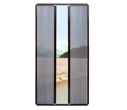 Fiberglass folding door window screen